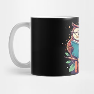 A "Reading Owl Night" design Mug